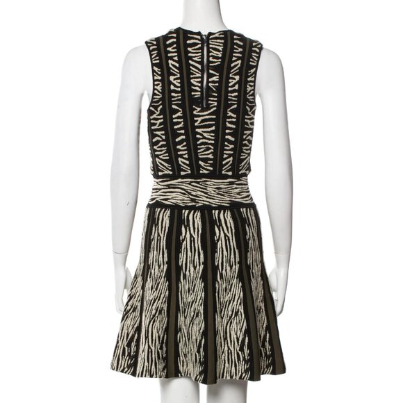 NWT Ronny Kobo knit zebra dress, Medium - Picture 2 of 14